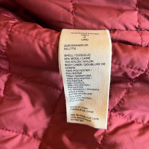 Woolrich Buffalo Plaid Sherpa Lined Bomber Jacket - Picture 4 of 4